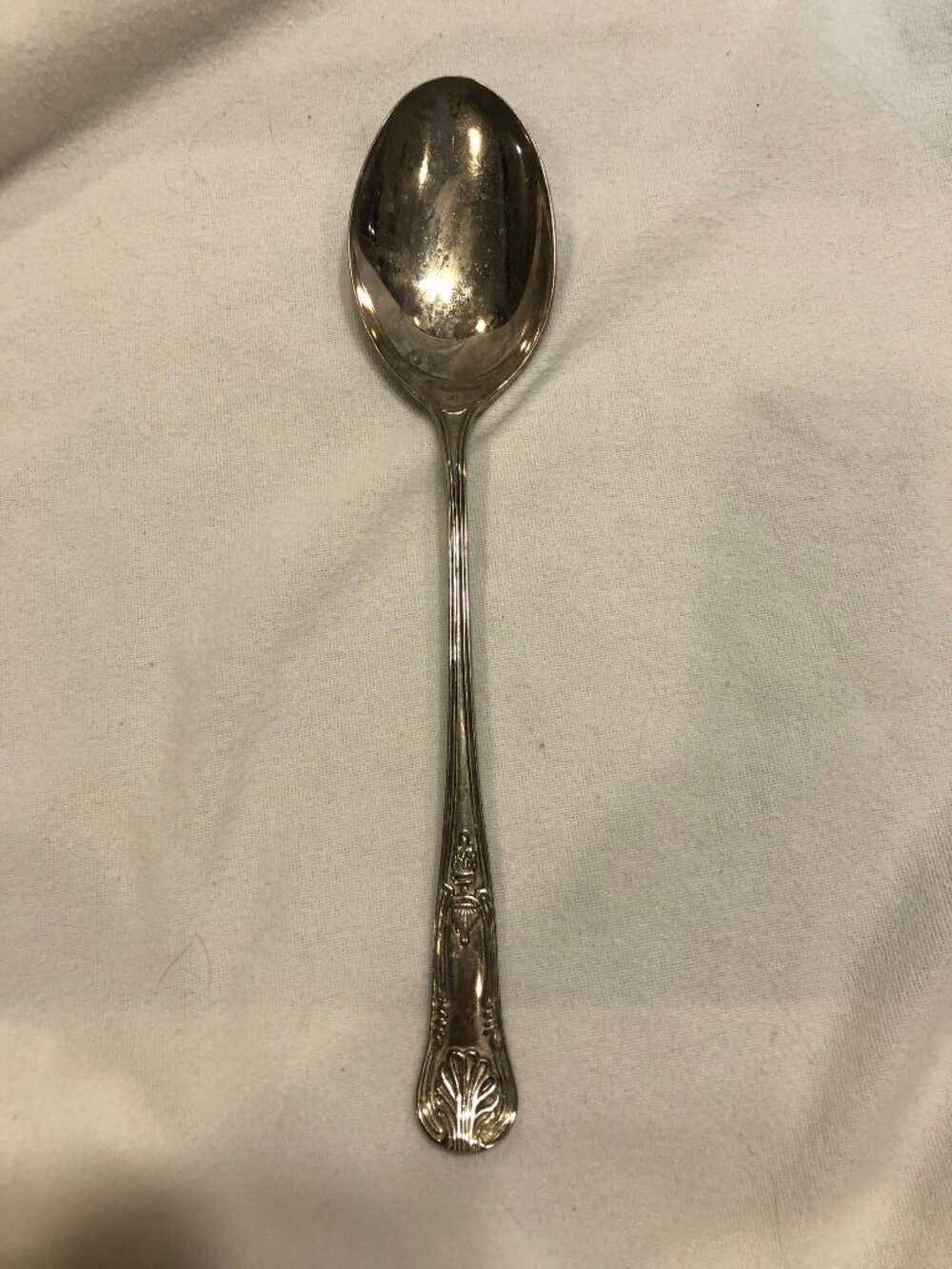 Rogers 1847 Serving Spoon Sterling Silverplate 10" Vintage